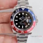 Replica Noob Factory V3 Rolex GMT 2018 Pepsi Watch Black Dial Oystersteel